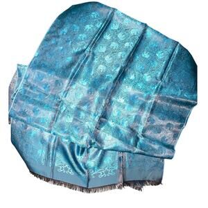 Thai Silk Elephant Soft Shawl Scarf Wrap